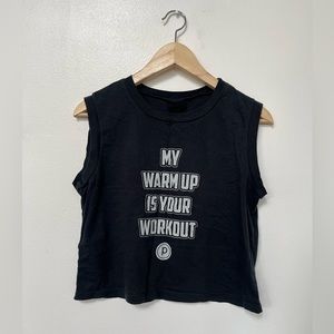 Pure Barre “warmup” tank top